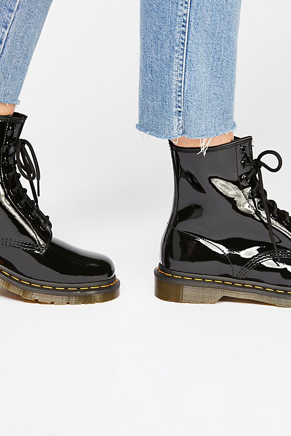 Dr. Martens 1460 W High Shine Boot | Free People