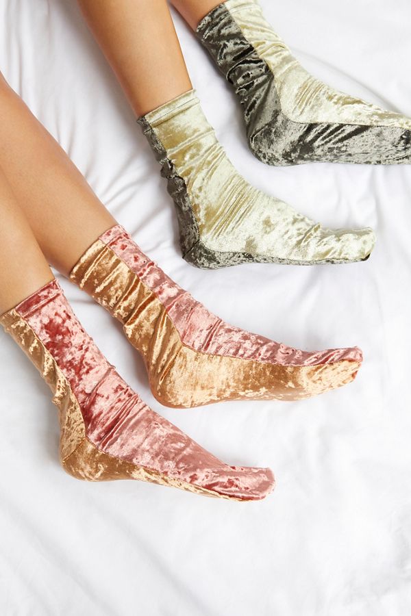 Colorblock Velvet Sock | Free People