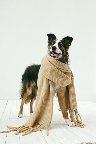 Jaden Ribbed Fringe Blanket Scarf