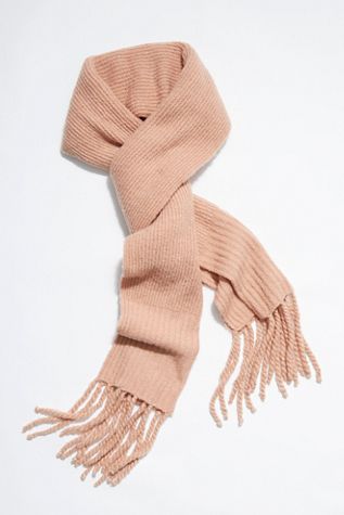 Jaden Ribbed Fringe Blanket Scarf
