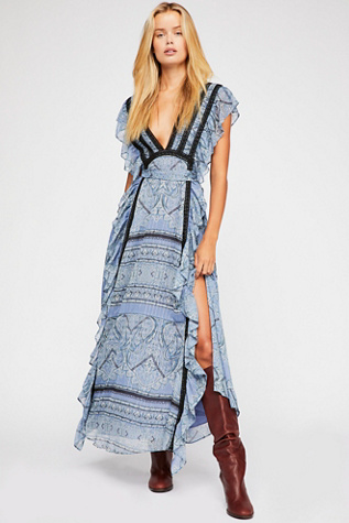 free people royce midi dress