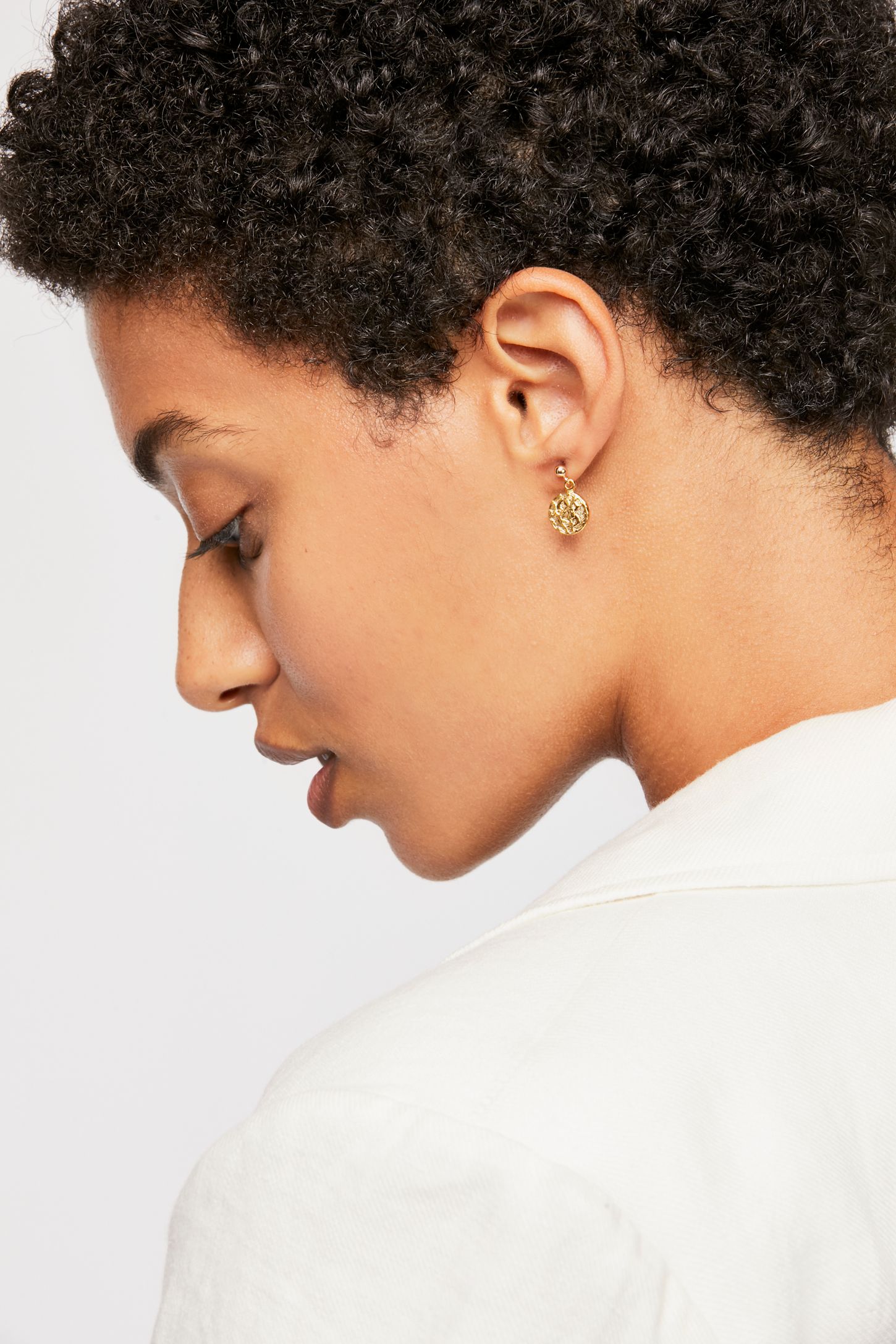 Slide View 2: Tiny Single Astrology Earring