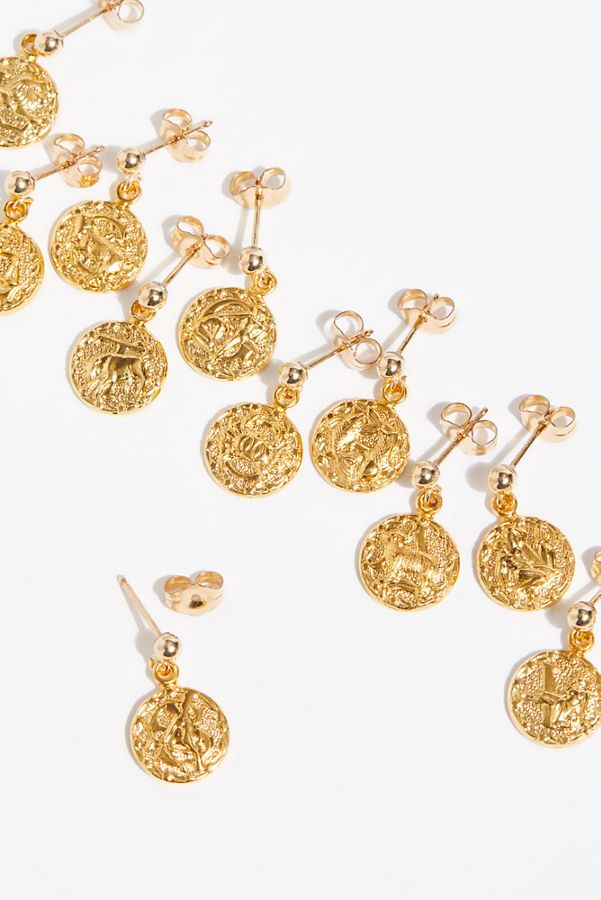 Slide View 1: Tiny Single Astrology Earring