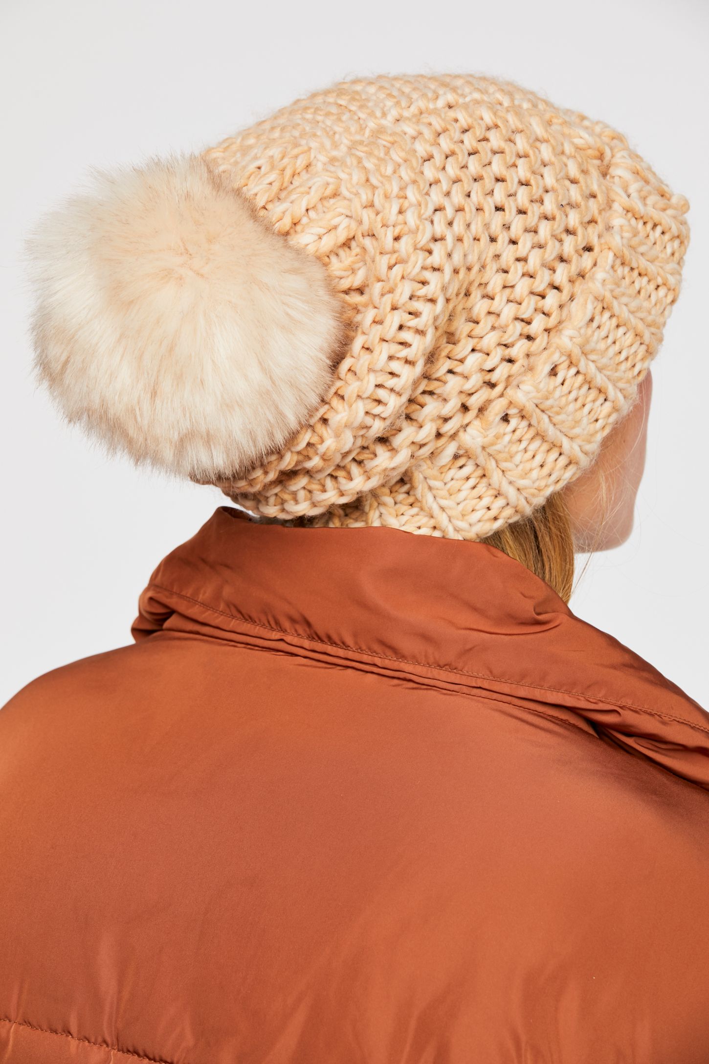 Slide View 4: Skyline Pom Beanie