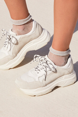 Metallic Sheer Anklet