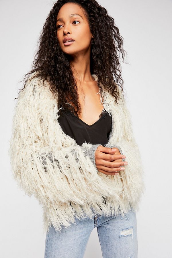 Fringe Forever Cashmere Cardi | Free People