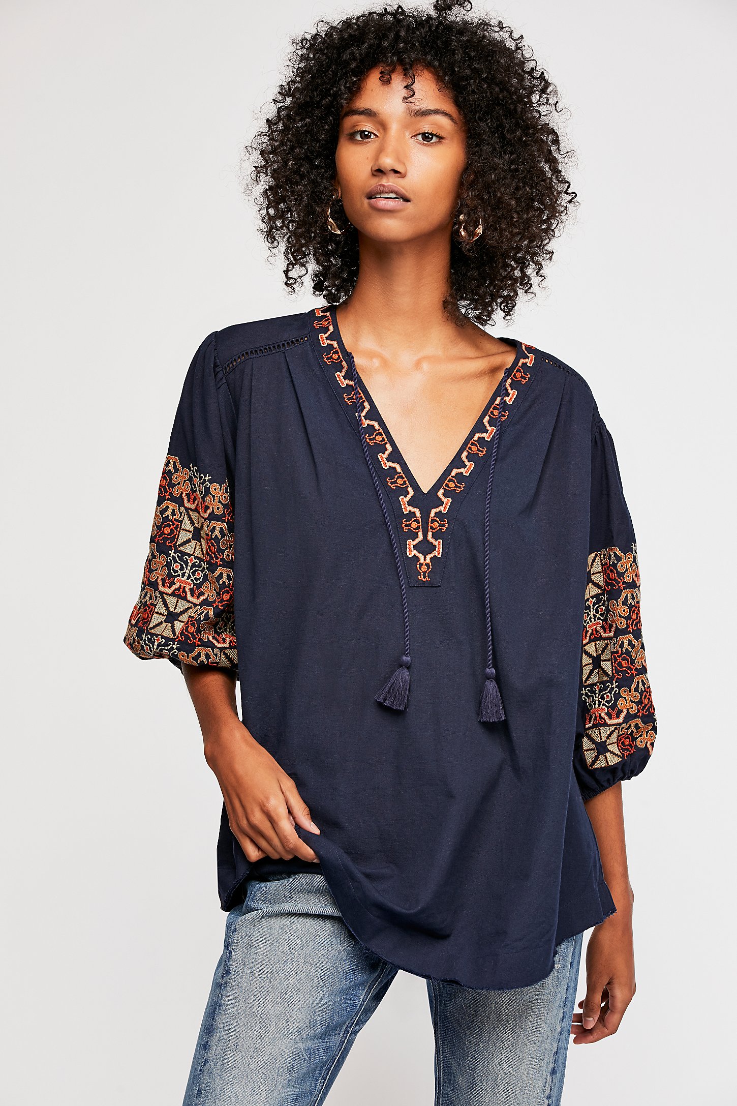 Reese Embroidered Tunic | Free People