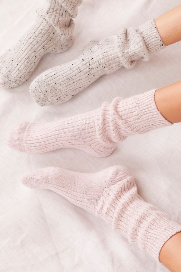Slide View 1: Favorite Slouchy Cashmere Sock