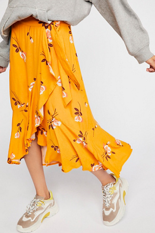 Heart Of The City Wrap Skirt