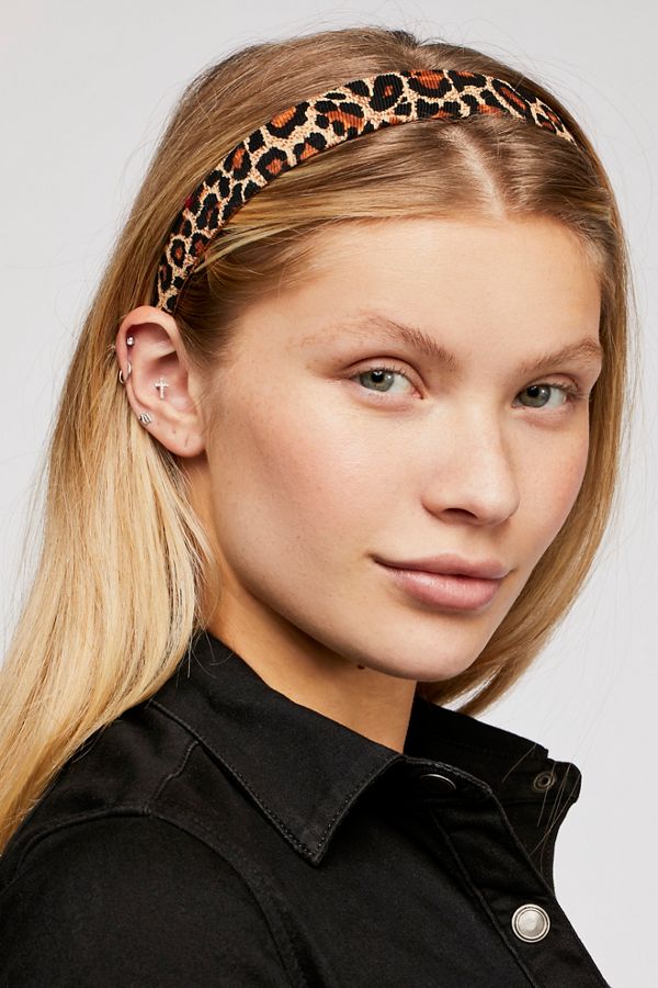 Leopard Print Classic Headband | Free People