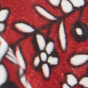 Burgundy Bandana Print