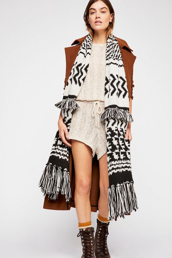 Slide View 2: Mile High Fringe Scarf