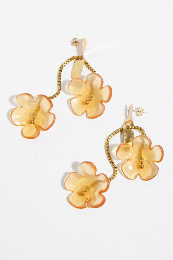 Flower Resin Earrings | Free People