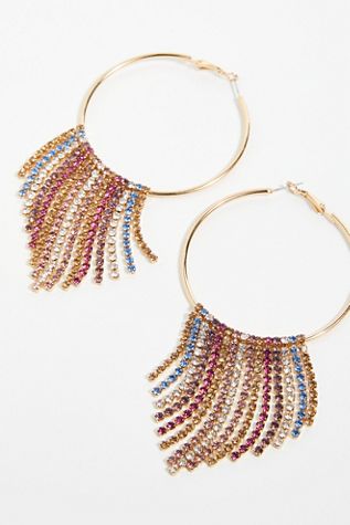 Bette Rhinestone Hoops