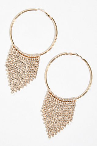 Bette Rhinestone Hoops