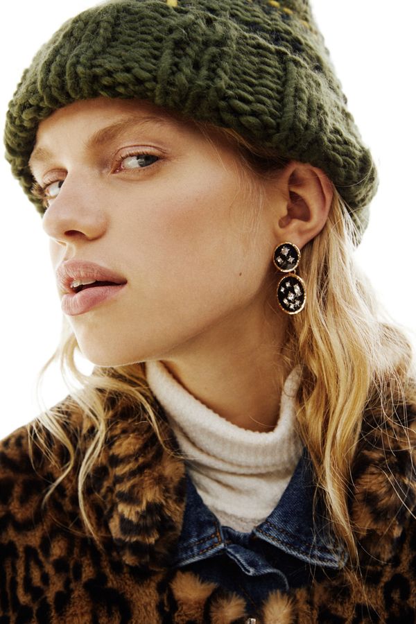 Slide View 1: Kendall Crystal Stud Earrings