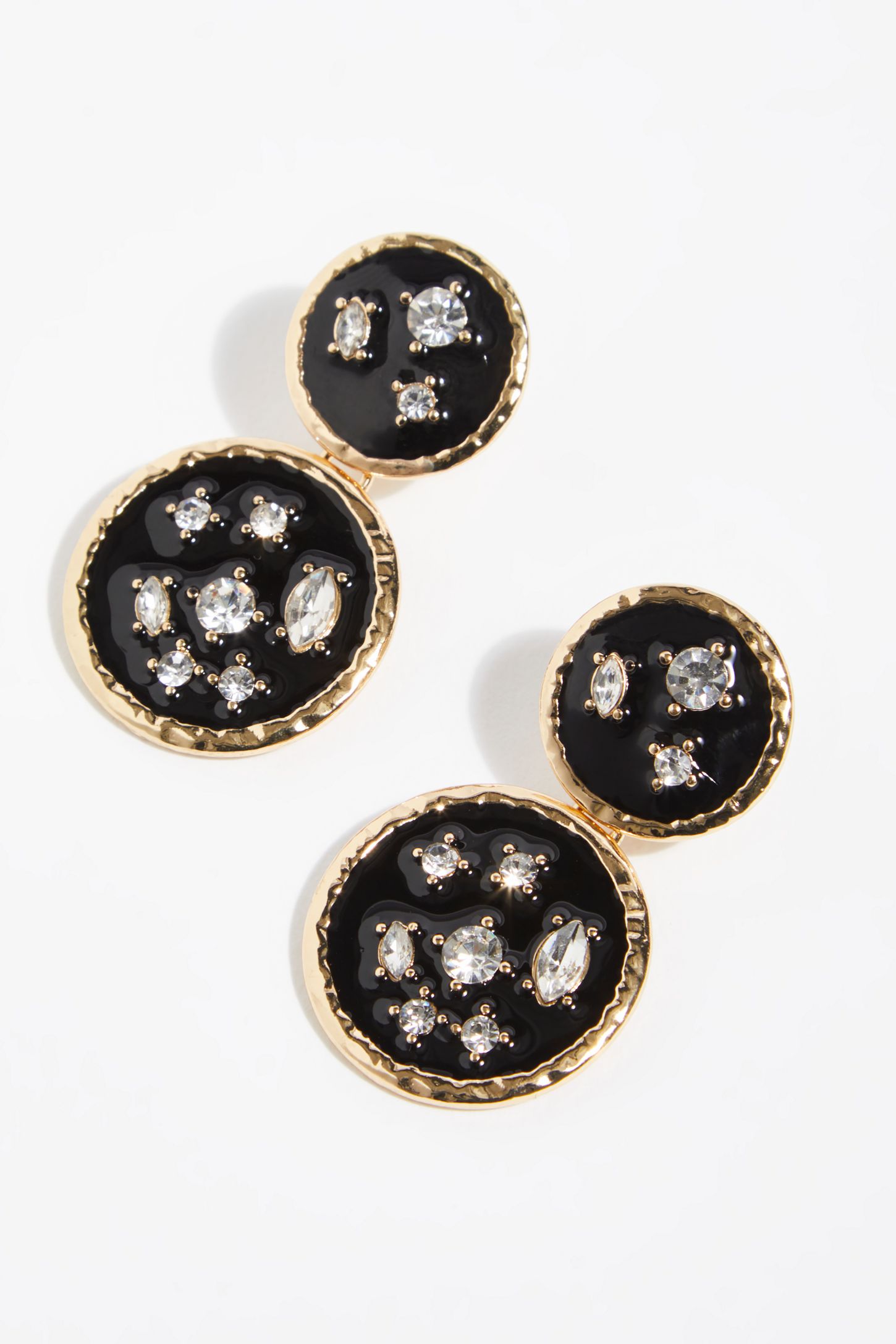Slide View 3: Kendall Crystal Stud Earrings