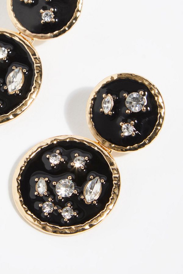 Slide View 4: Kendall Crystal Stud Earrings