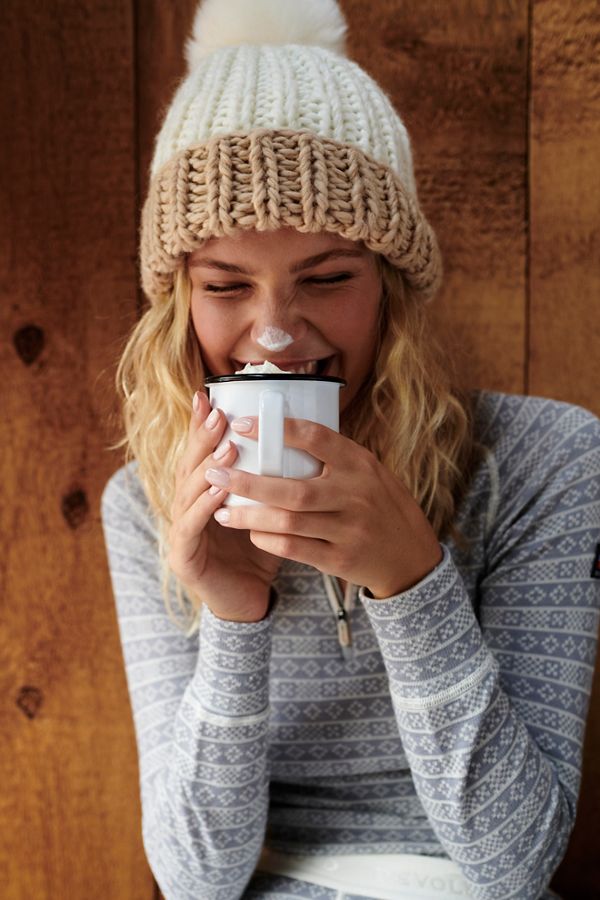 Color Block Pom Beanie | Free People