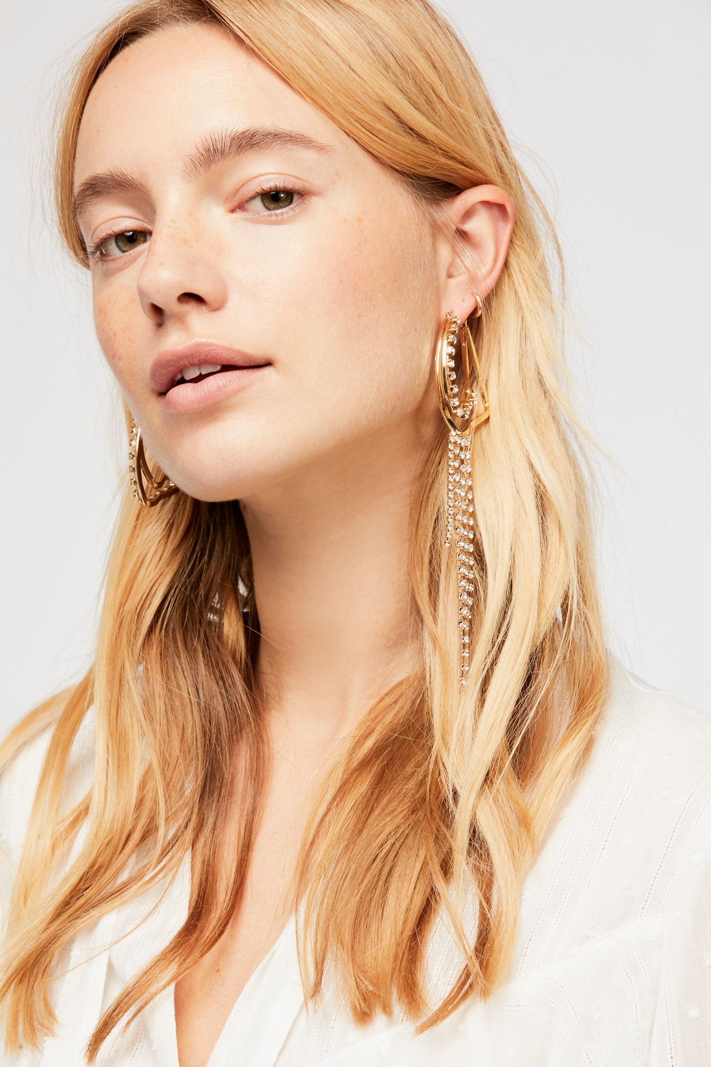 Slide View 2: Jasper Asymmetric Earrings