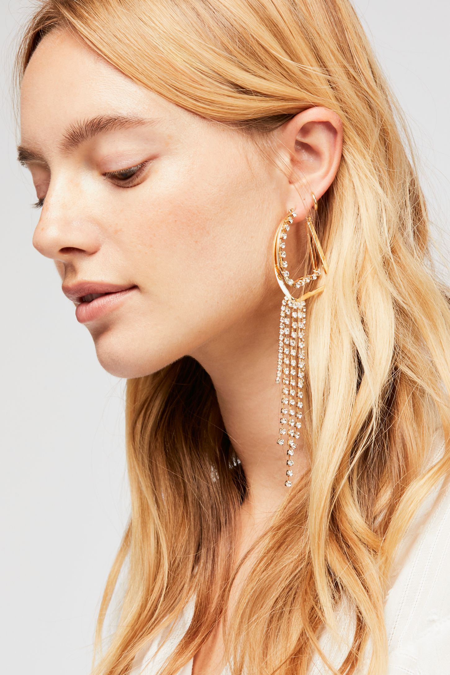 Slide View 3: Jasper Asymmetric Earrings