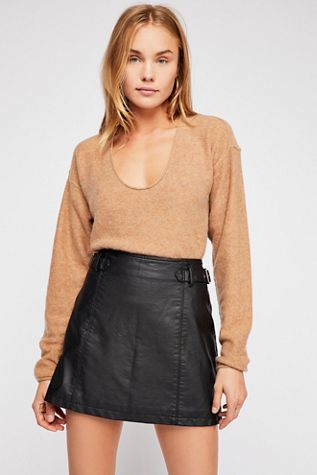 free people charli vegan a line skir