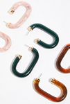 Thumbnail View 3: Carine Resin Hoop Earrings