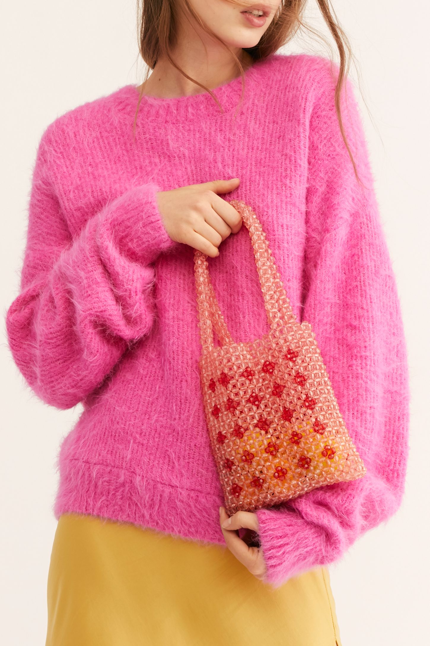 Slide View 1: Beaded Mini Tote