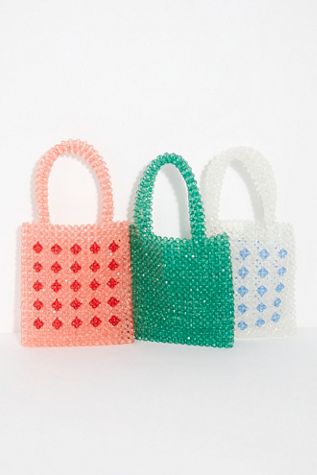 Beaded Mini Tote