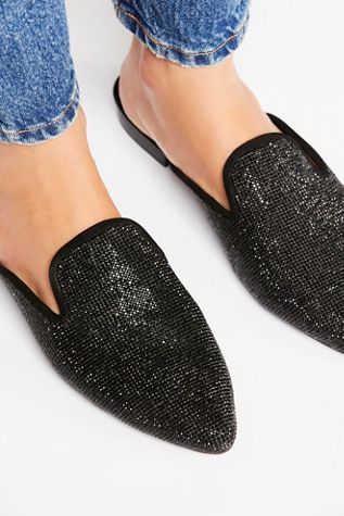 Bianca Rhinestone Flat