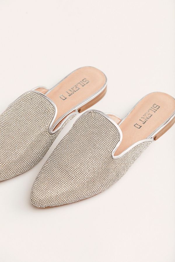 Slide View 1: Bianca Rhinestone Flat