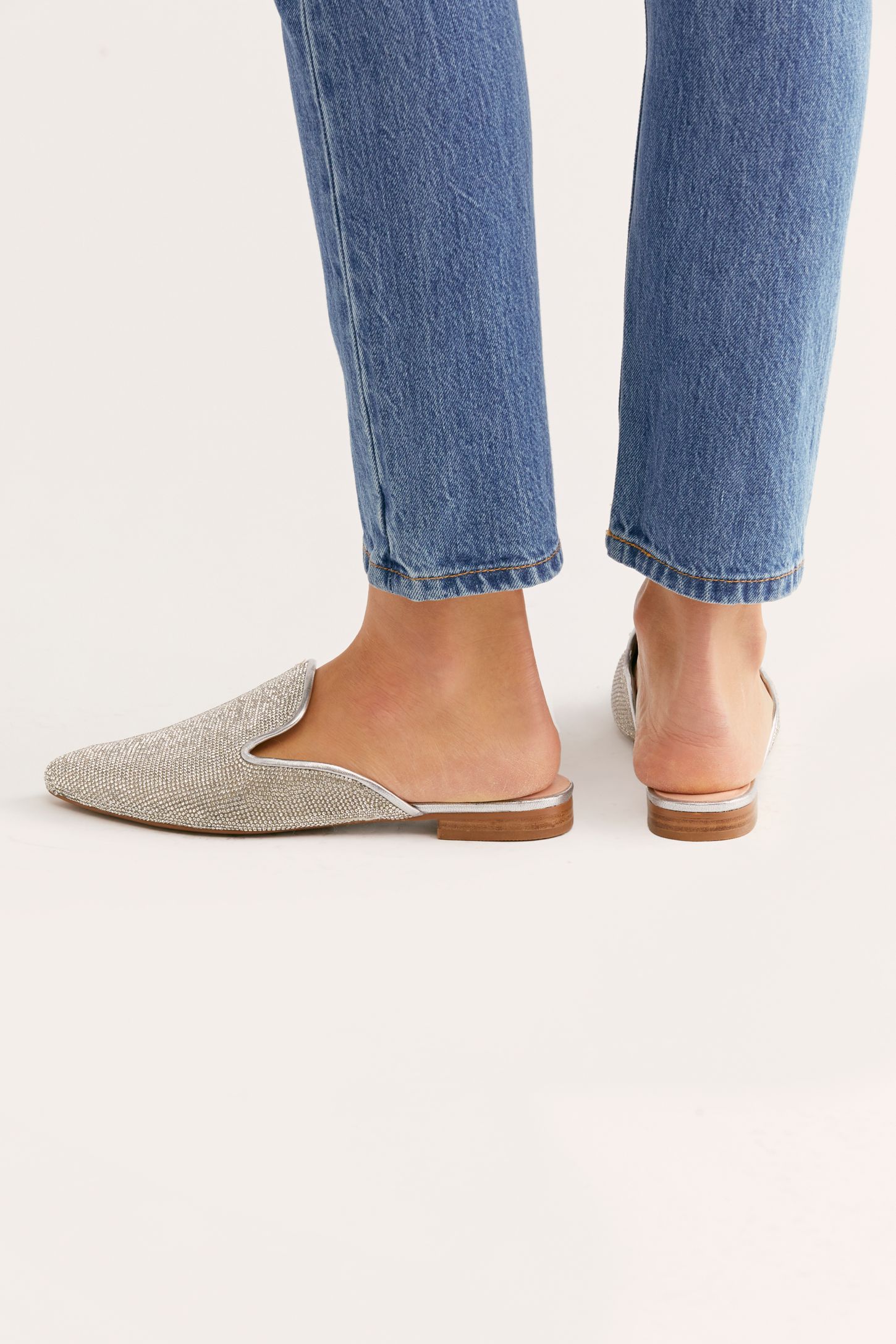 Slide View 4: Bianca Rhinestone Flat