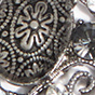 Silver Rhinestone