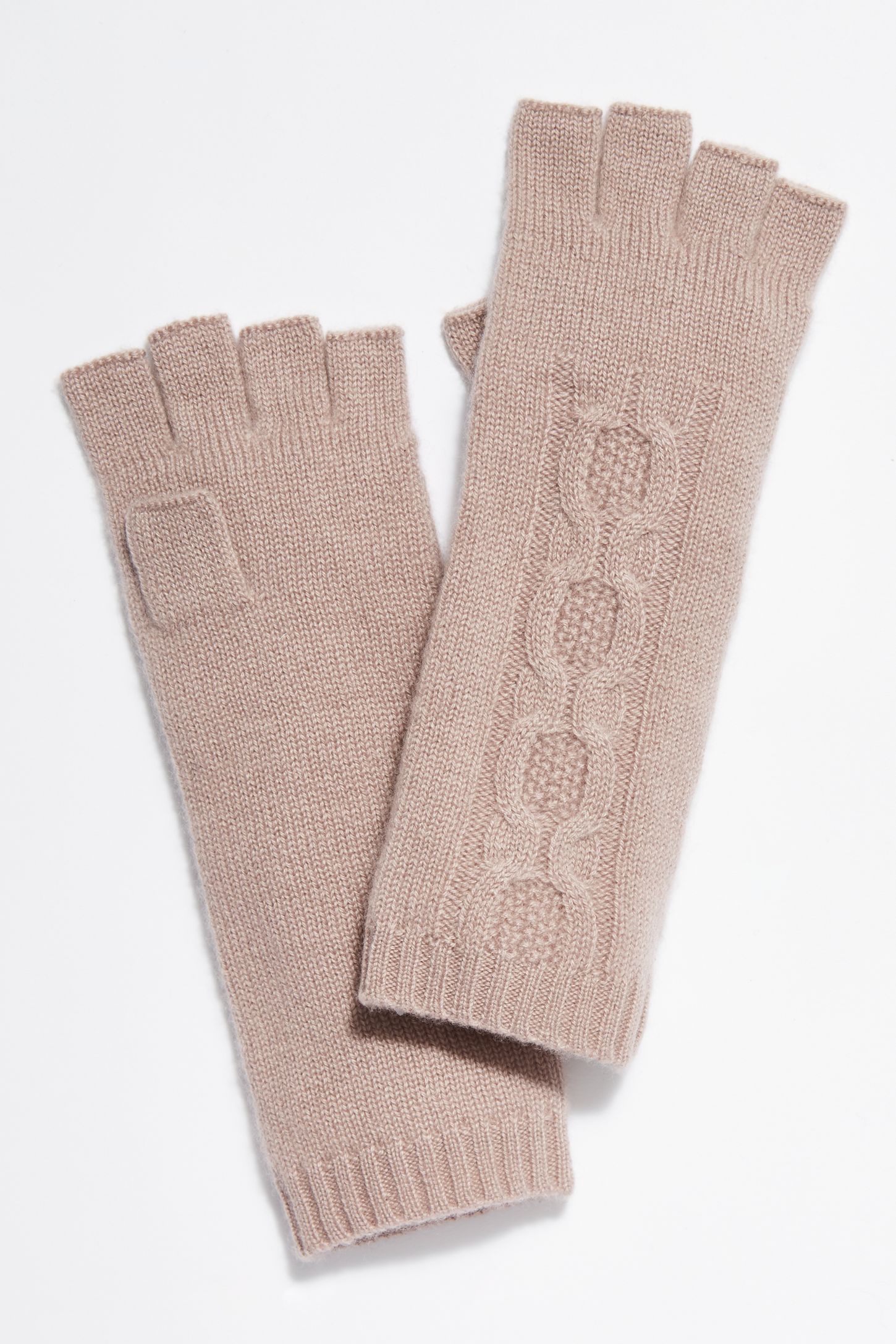 Slide View 2: Cable Knit Cashmere Armwarmer