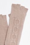 Thumbnail View 3: Cable Knit Cashmere Armwarmer