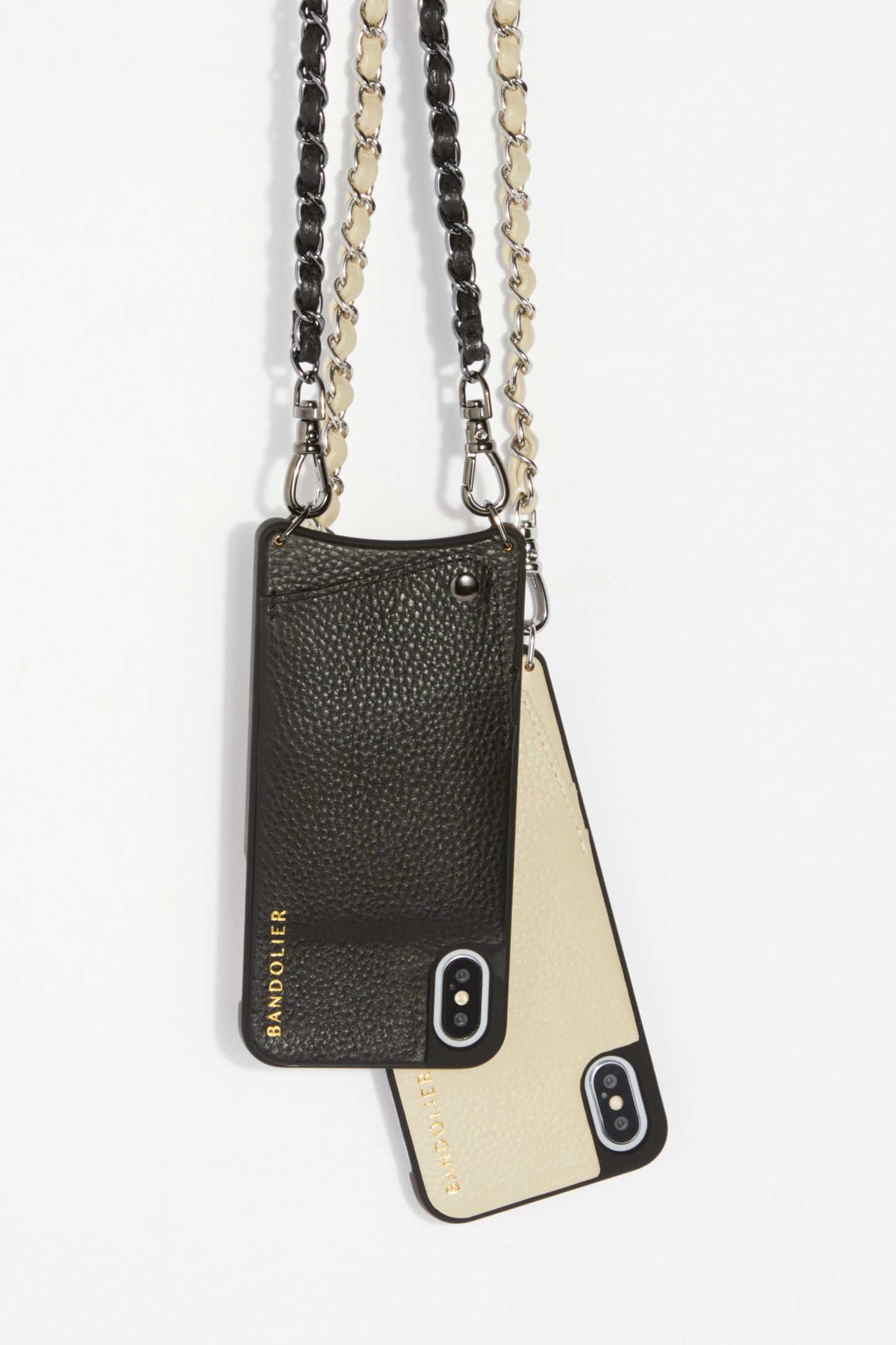 Slide View 1: Lucy Pebble Leather Crossbody Case