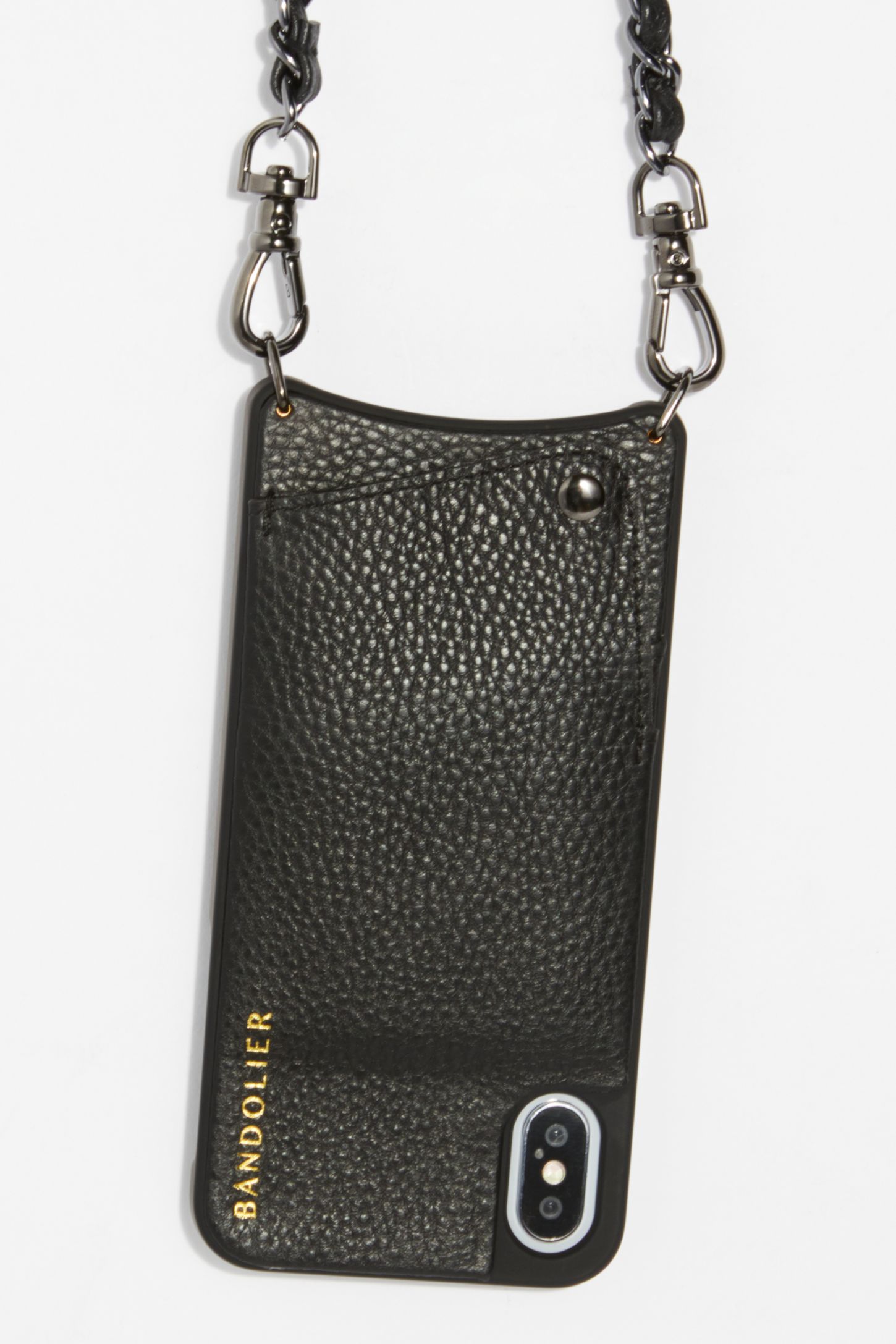 Slide View 2: Lucy Pebble Leather Crossbody Case