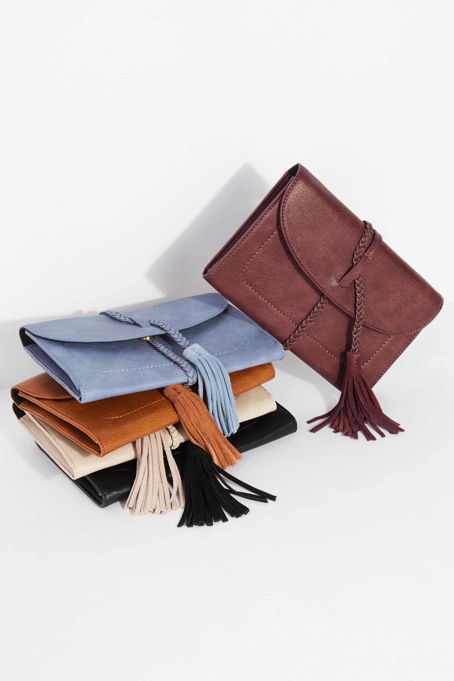 Slide View 1: Francesca Vegan Envelope Crossbody