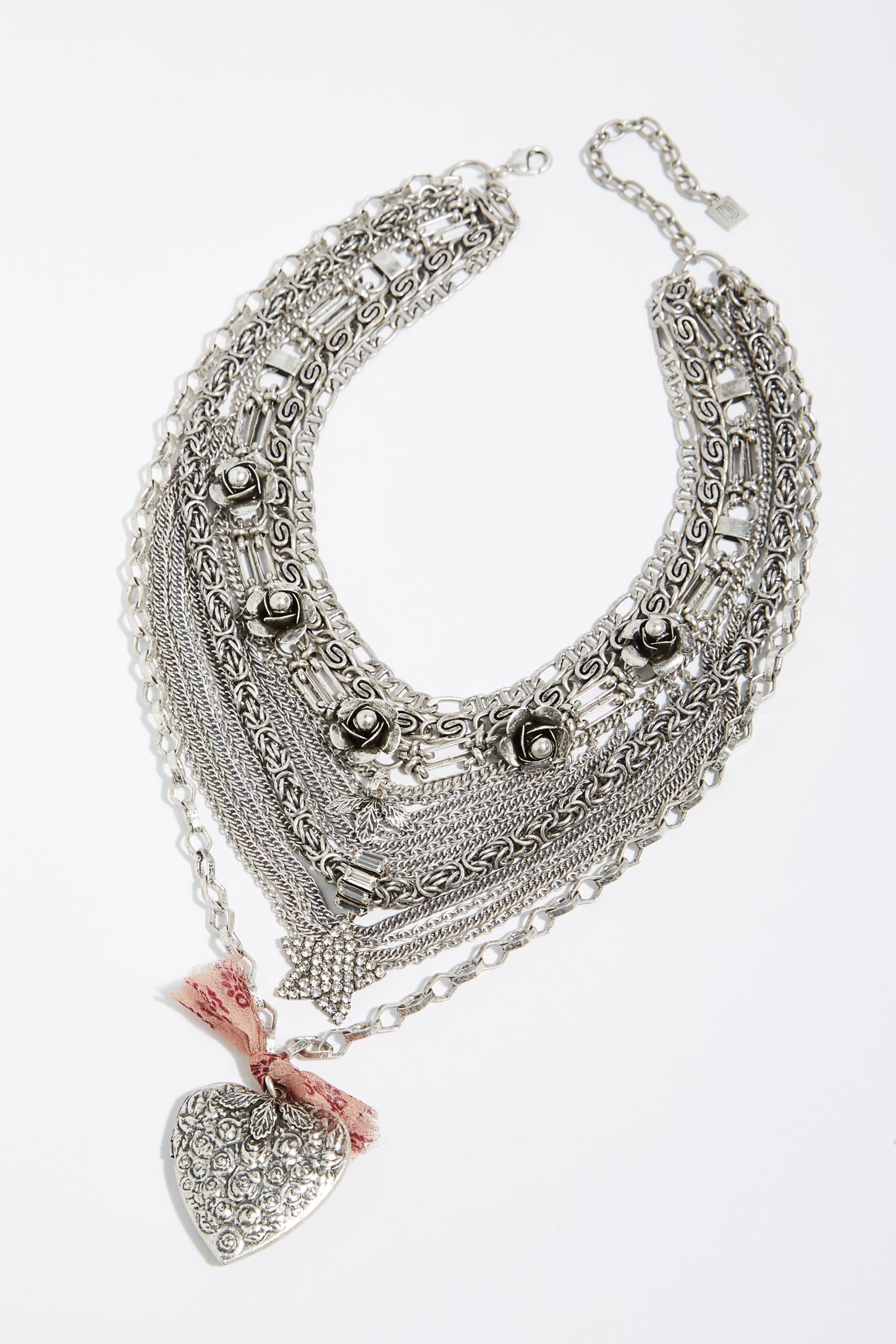 Slide View 1: Zinnia Statement Necklace