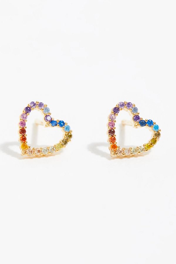 Slide View 2: Tai Rhinestone Stud Earrings