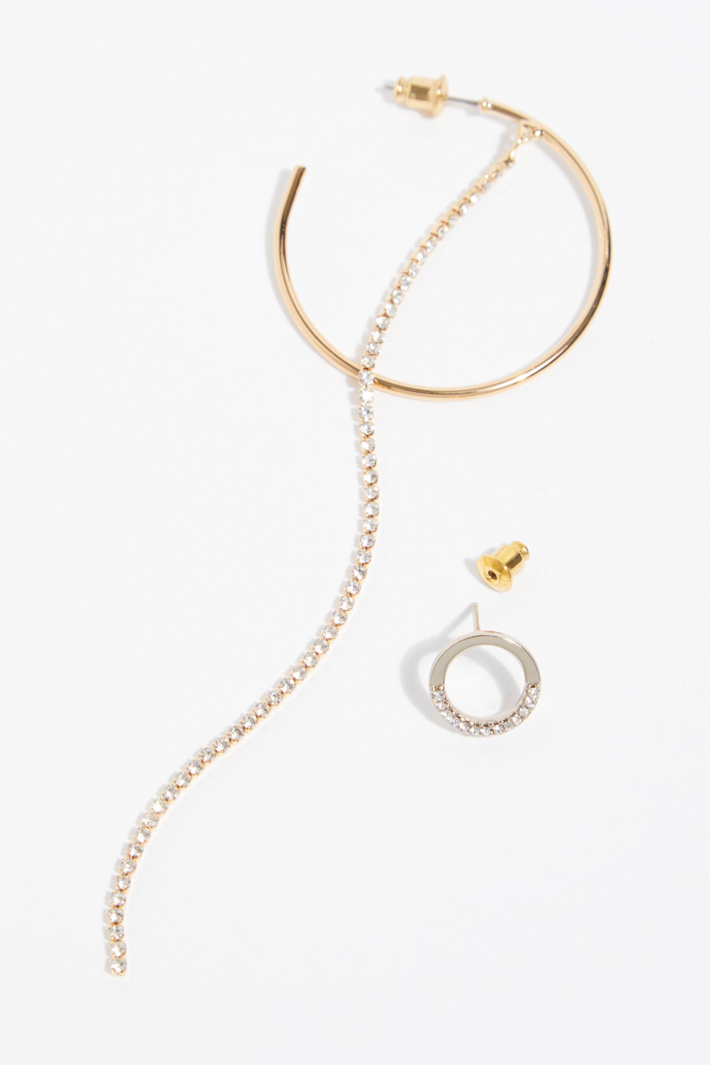 Slide View 2: Lucky Star Asymmetric Earrings