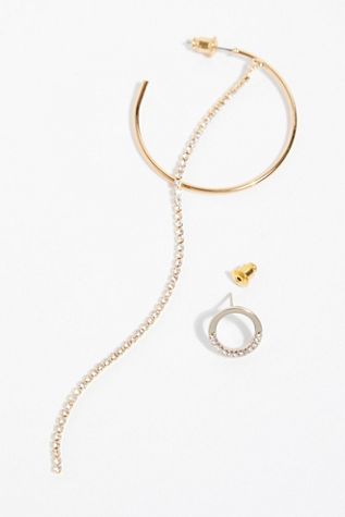 Lucky Star Asymmetric Earrings