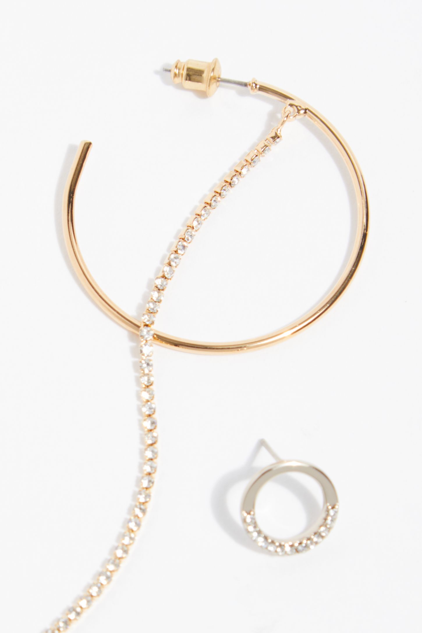 Slide View 3: Lucky Star Asymmetric Earrings