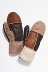 Thumbnail View 2: Siberia Patchwork Shearling Mitten