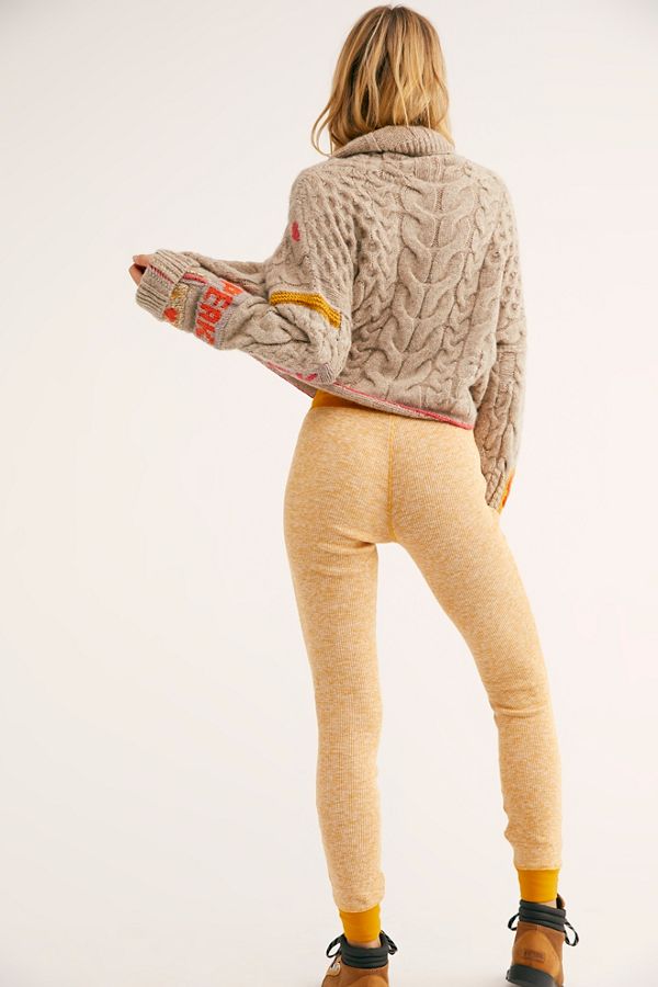 Slide View 2: Jogger Waffle Legging