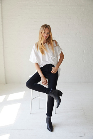 free people black jeggings