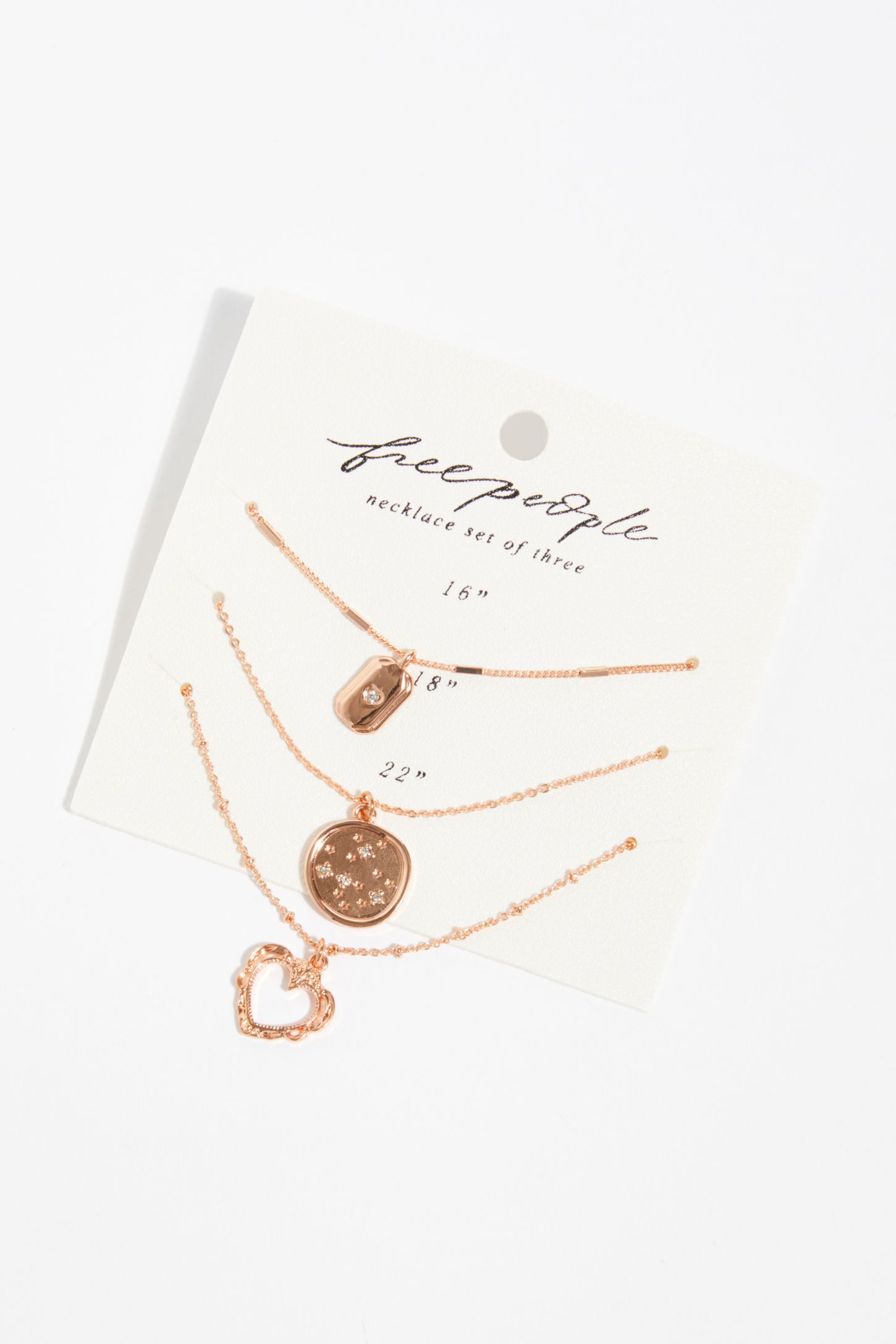 Slide View 1: Delicate Set Of Three Necklaces