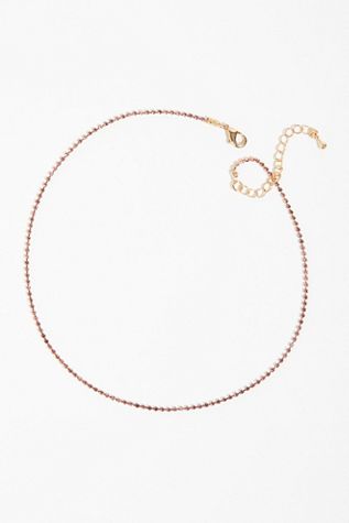 Delicate Everyday Rhinestone Necklace