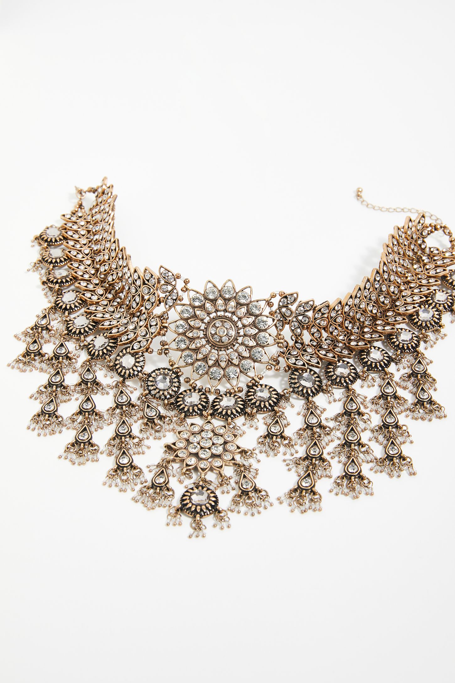 Slide View 1: New Rules Statement Necklace