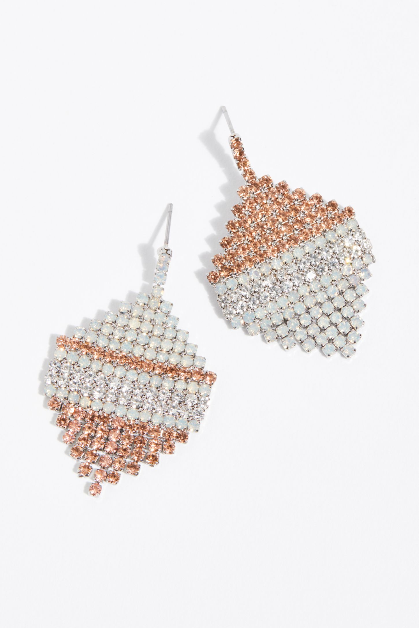 Slide View 1: Aria Asymmetric Earrings